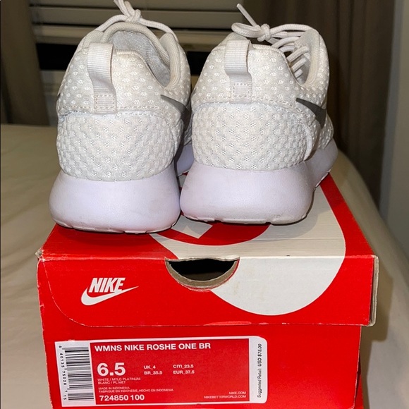 NIKE Woman White Roshe - Picture 4 of 7